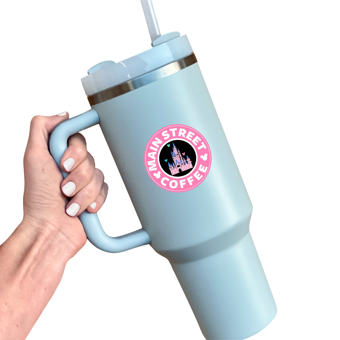 Main Street Coffee Sticker | Disney Stickers | Tumbler Stickers