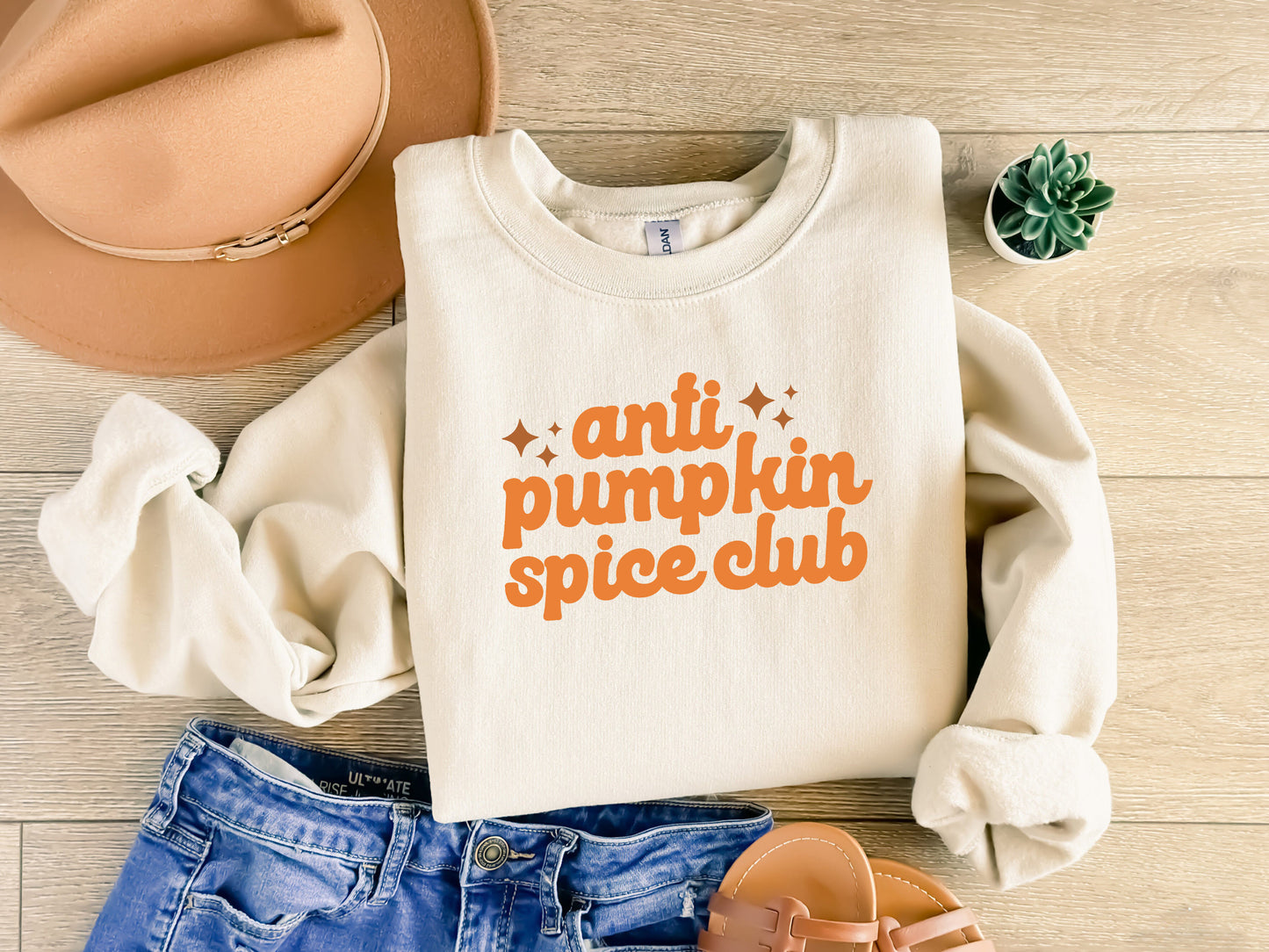 Anti Pumpkin Spice Club Sweater - For the Pumpkin Spice Skeptics