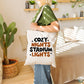 Cozy Nights, Stadium Lights Tote Bag - Perfect for Game Day