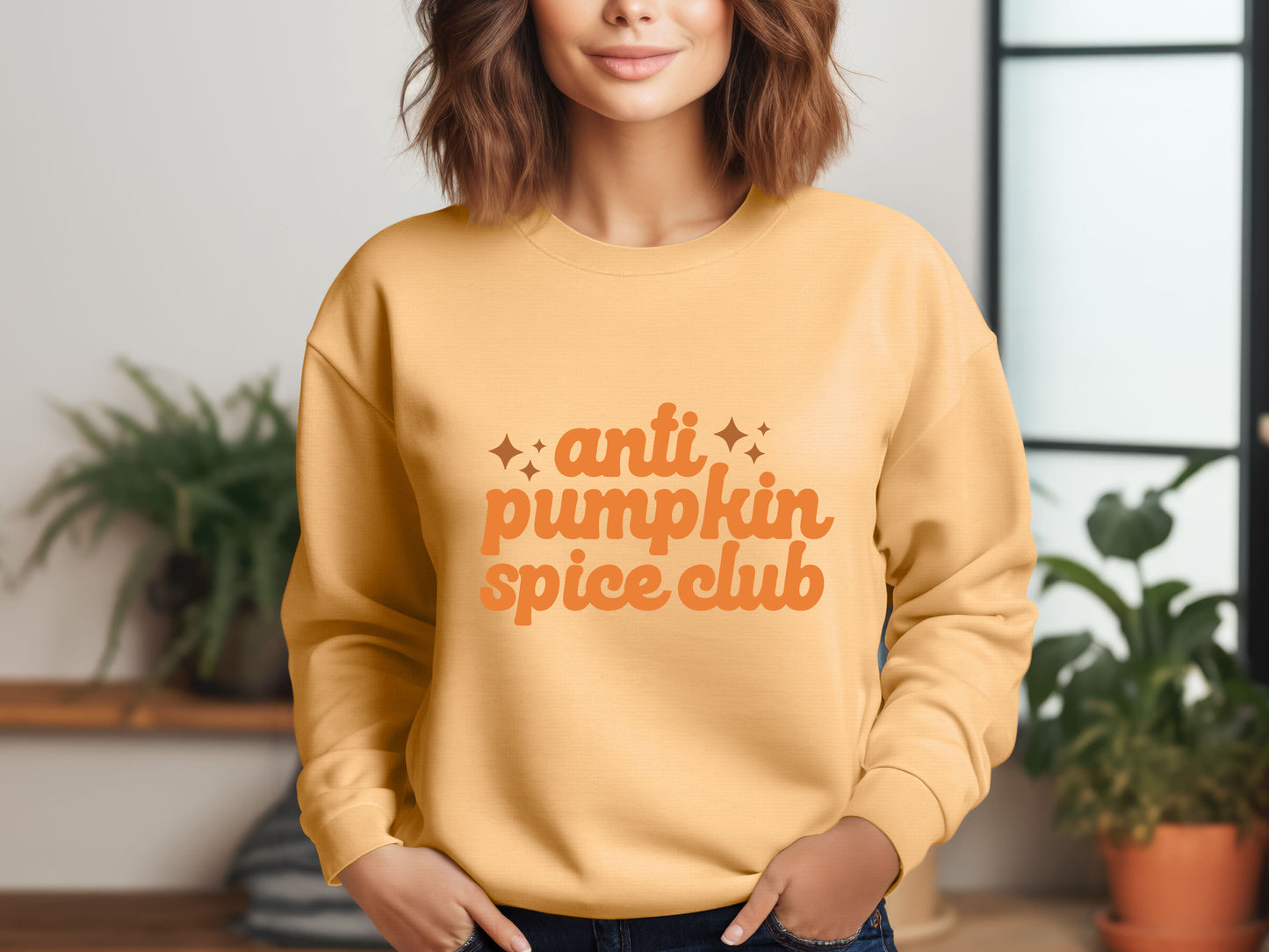 Anti Pumpkin Spice Club Sweater - For the Pumpkin Spice Skeptics