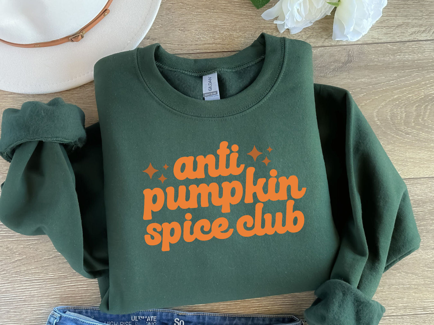 Anti Pumpkin Spice Club Sweater - For the Pumpkin Spice Skeptics